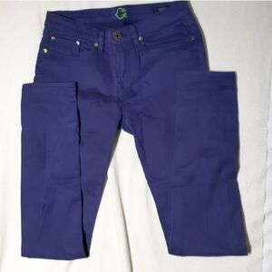C. Wonder jeans blue pants 27 stretch jeans classic casual chino summer weight